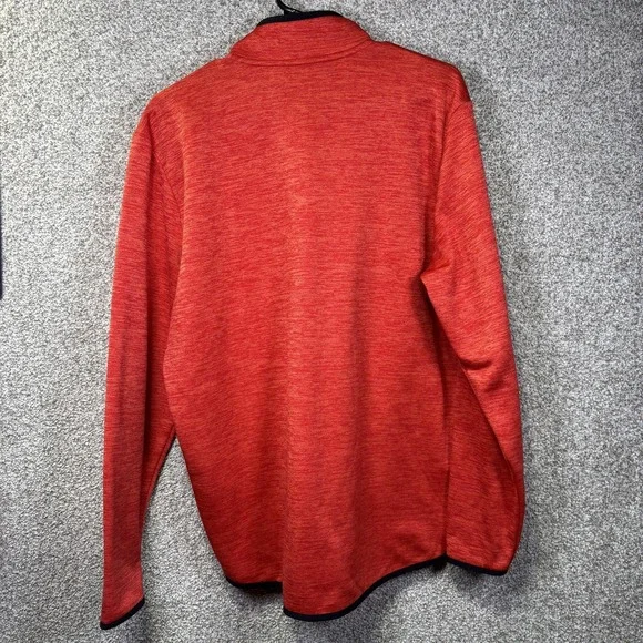 Under Armour Sweatshirt Lot of Two Mens Medium Red 1/4 Zip Fleece Pullover - Picture 8 of 8